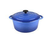 Royalty Line 28cm Ceramic Coating Casserole Pot - Burgundy