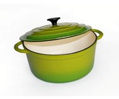 Le Creuset Toughened Non-Stick Deep Casserole - 20cm