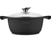 Berlinger Haus 20cm Titanium Coating Casserole with Lid - Emerald Edition