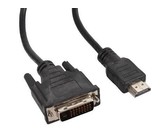 Ultra Link 1.5m DVI Male To HDMI Male Cable - Black UL-HCDVI0150