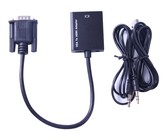 HDMI A Male to SVGA 15-Pin Female Convertor & Audio Output