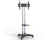 Brateck Bracket 37 to 70" AV 2.07M high Trolley Stand 50kg"