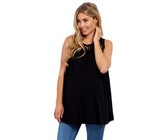 Absolute Maternity Summer Tab Top - Black