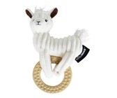 Les Deglingos Teething Ring Plush Llama