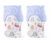 Modern Mama - Chewy - Owl Teething Gloves (Set of 2)