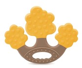 Bunny Teether - Grey with White