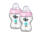 Nuk - Winnie FC 300ml Bottle Silicone teat - Upside Down - Size 1