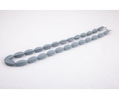Bunny Teether - Grey with White