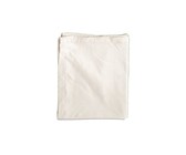 Hande Made White Fitted Sheet - Camping Standard