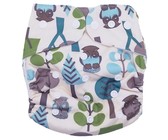 Mother Nature Cloth Nappy (All-In-Three) - Blue