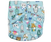 Mother Nature Cloth Nappy (All-In-Three) - Blue