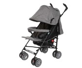 Lightweight Baby Pram Pushchair Buggy Stroller - Denim Grey