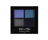 BYS Cosmetics Eyeshadow and Liner Palette Raven Nights - 3g