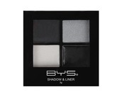 BYS Cosmetics Eyeshadow and Liner Palette Raven Nights - 3g