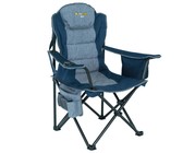 Afritrail Roan Padded 130kg Back Chair - Mustard