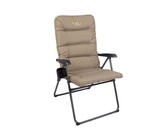 Afritrail Roan Padded 130kg Back Chair - Mustard