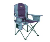 Oztrail Coolum 5 Position Padded Arm Chair - 150kg