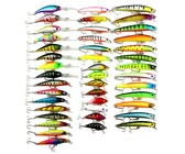 Hengjia 43pcs Minnow Hard Bait Lure (6 Models)