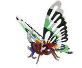 Classic World Wooden Wild Animal 3-Piece Peg Puzzle