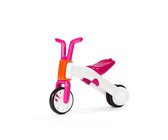 BooToo Wooden Balance Bike - Birch Wood & Black with Lime Rims