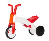 BooToo Wooden Balance Bike - Birch Wood & Black with Lime Rims