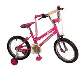 BooToo Wooden Balance Bike - Birch Wood & Black with Lime Rims