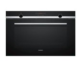 Smeg 90cm Classic Stainless Steel and Black Eclipse Glass Oven - 115L