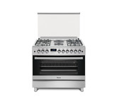 Elba 90cm Cream Gas/Electric Stove - 9FX827C