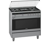 Elba 90cm Cream Gas/Electric Stove - 9FX827C