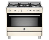 Elba 90cm Cream Gas/Electric Stove - 9FX827C