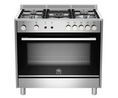 Elba 90cm Cream Gas/Electric Stove - 9FX827C