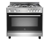 Elba 90cm Cream Gas/Electric Stove - 9FX827C