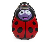 Travel Mate 56cm Hard Shell Zipper 8 Wheel Cabin Trolley L-329C Black