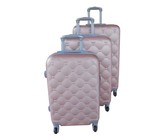 Diamond Design 3-Piece Luggage Set