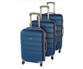 Diamond Design 3-Piece Luggage Set