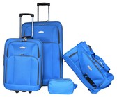 Diamond Design 3-Piece Luggage Set