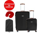 Eco San Juan 2 Piece Luggage Combo Set - Red