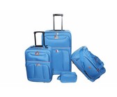 Diamond Design 3-Piece Luggage Set