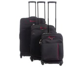 Eco San Juan 2 Piece Luggage Combo Set - Red