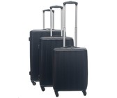 Cellini Microlite 680mm Lightweight Hard-shell 4 Wheel Trolley with TSA Lock - Steel Blue