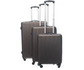 Samsonite Artos 3 Piece Spinner Suitcase Set - Black