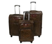 Eco San Juan 2 Piece Luggage Combo Set - Red