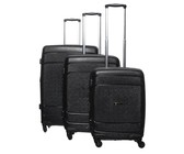 Samsonite Artos 3 Piece Spinner Suitcase Set - Black