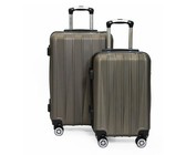 SideKick-Tanzanite 2pc luggage Set - Bronza