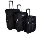 Samsonite Artos 3 Piece Spinner Suitcase Set - Black