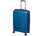 Cellini Microlite 680mm Lightweight Hard-shell 4 Wheel Trolley with TSA Lock - Steel Blue