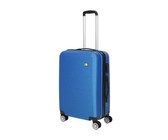 Travel Mate 56cm Hard Shell Zipper 8 Wheel Cabin Trolley L-329C Black