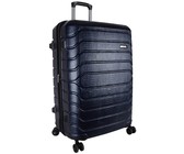 3 Piece Blue Star Luggage Set - Silver