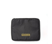 Travel Mate 56cm Hard Shell Zipper 8 Wheel Cabin Trolley L-329C Black