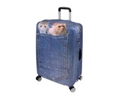Marco Stretch Luggage Cover 24 inch - Cats